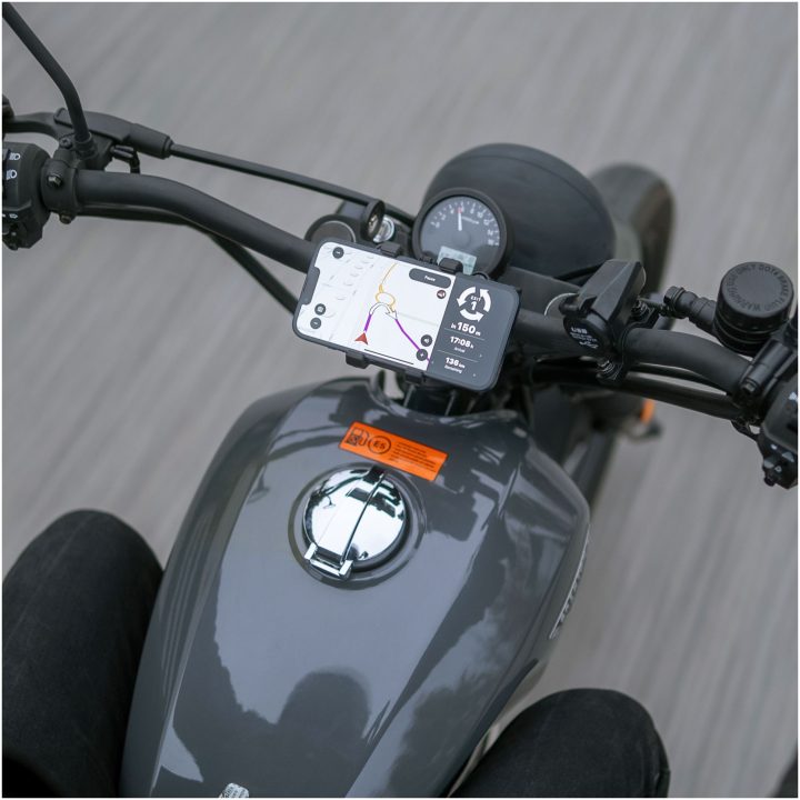 Styrfäste Universal Clamp Moto Bundle Svart SP CONNECT Fäste – bild 5