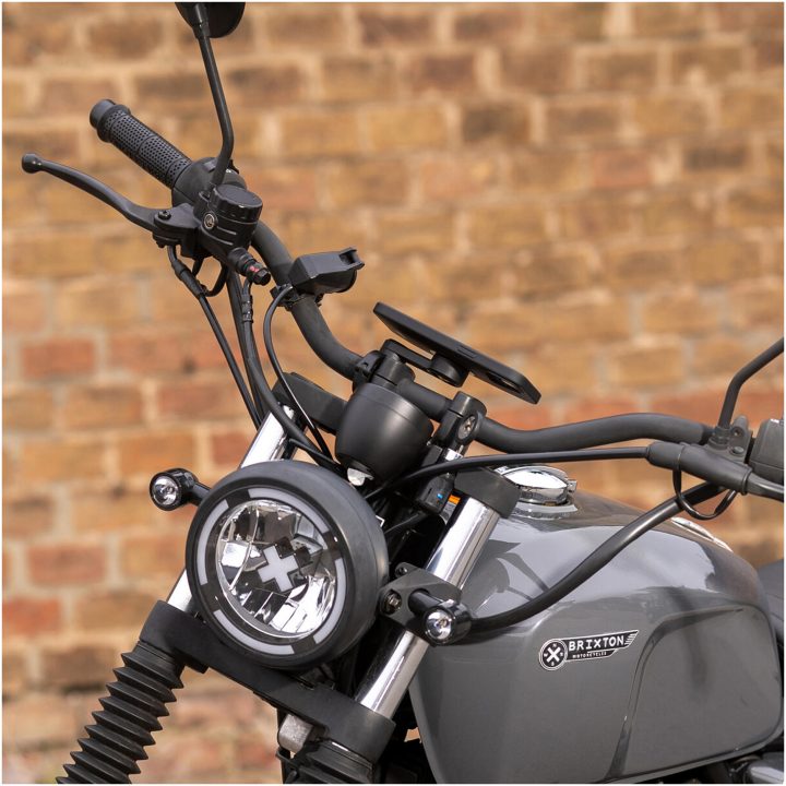 Styrfäste Universal Interface Moto Bundle Svart SP CONNECT Fäste – bild 2