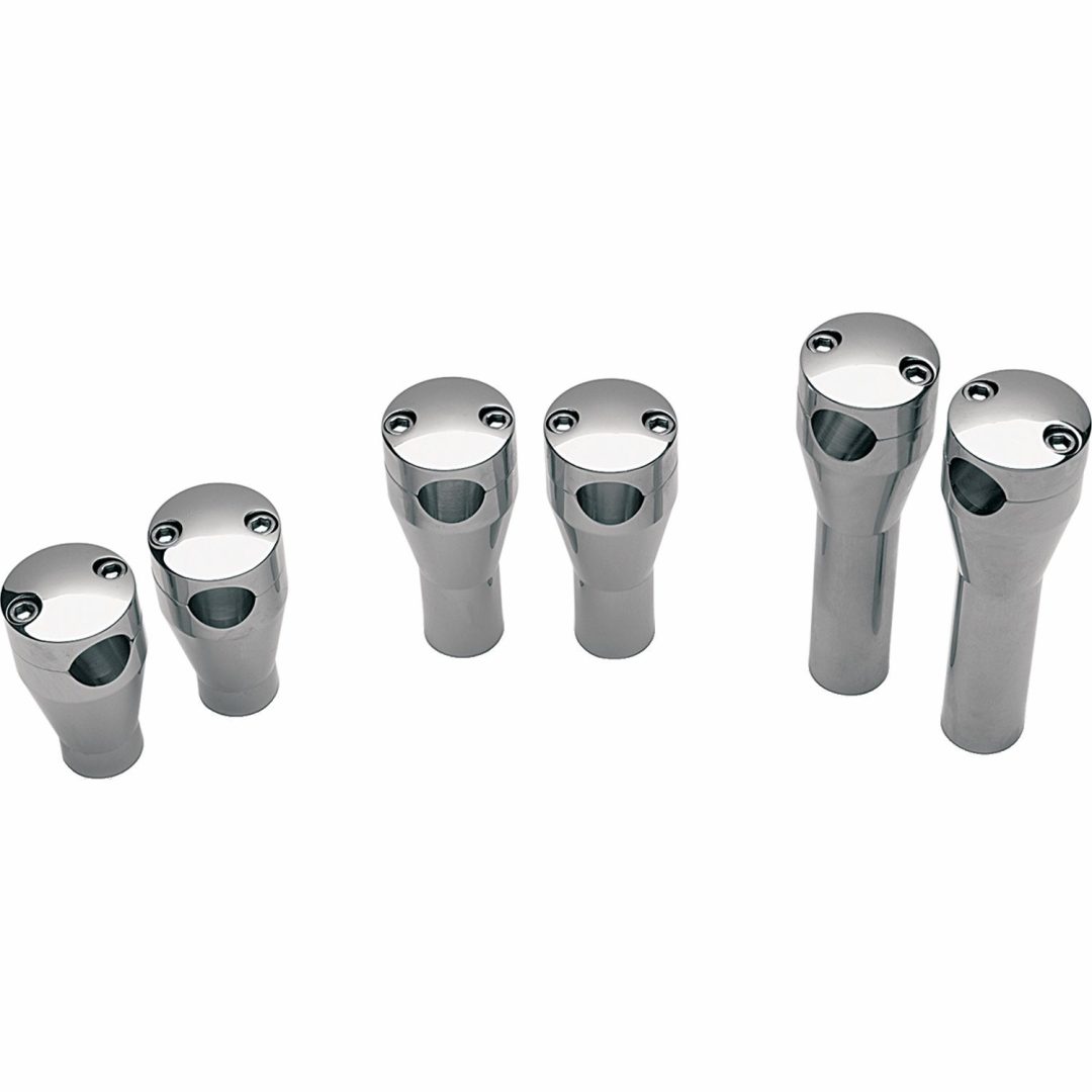 Styrfästen Bolt Top Krom Aluminium DRAG SPECIALTIES 3" RISER SOCKET TOP