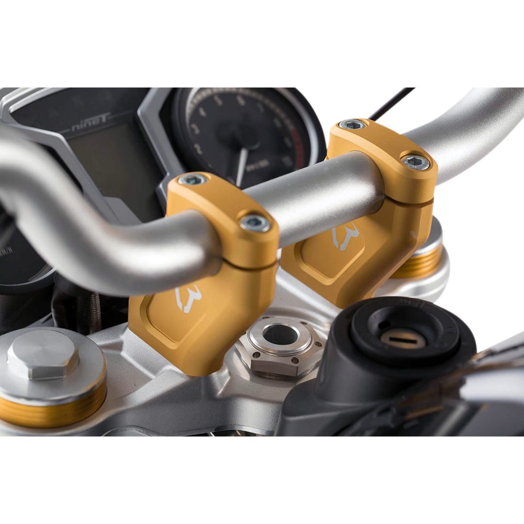 Styrfästen Standard SW-MOTECH Guld