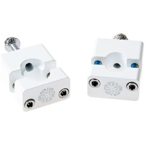 Styrfästen Vit 22mm M10 Monkey Type / Pitbike Timeless