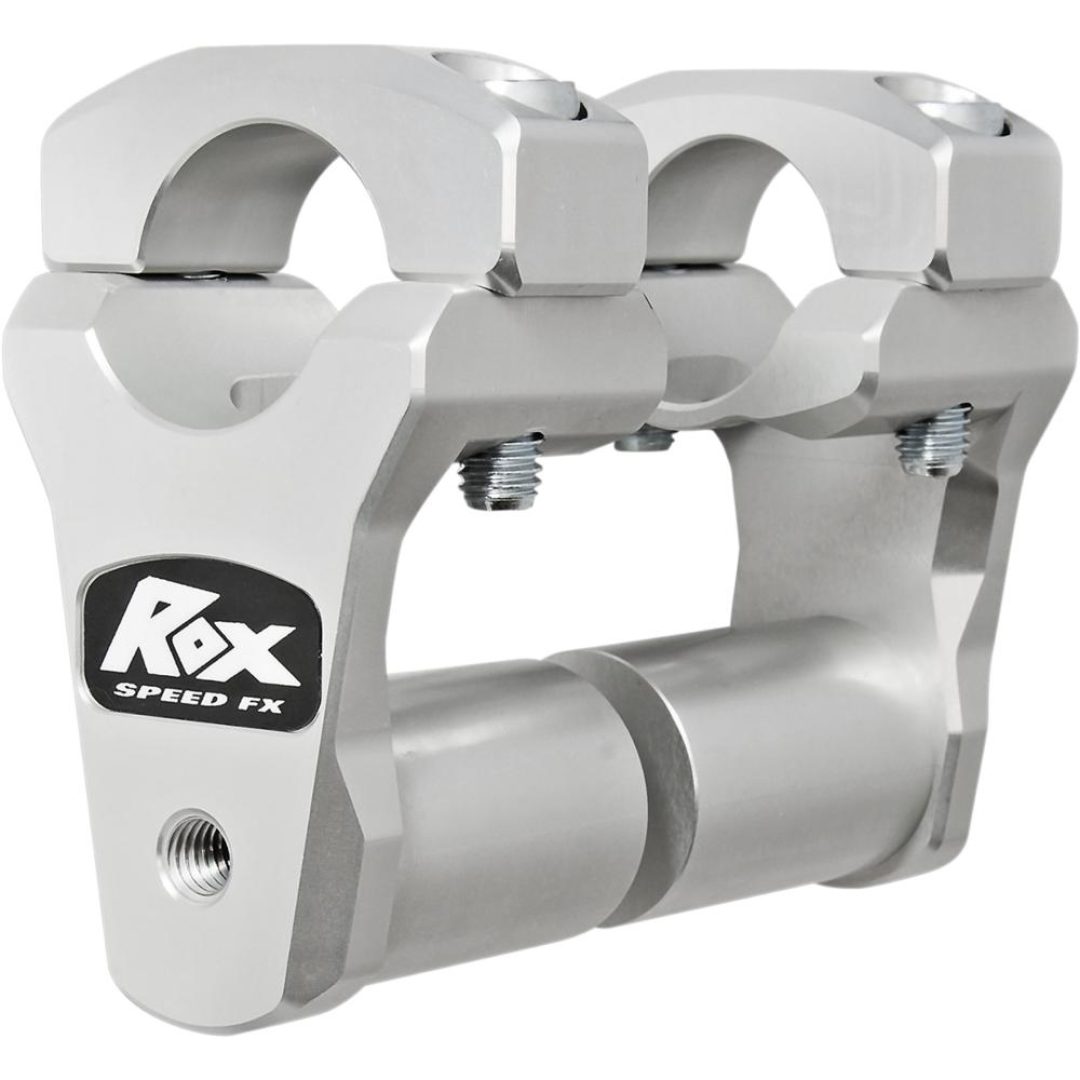Styrförlängare 2" Vridbar Silver Aluminium ROX SPEED FX