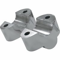 Styrförlängning Krom/polerad Silver LA CHOPPERS