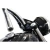 Styrförlängningssats Svart Pullback LA CHOPPERS EXTENSION RISER PB 1 BK – miniatyr 2