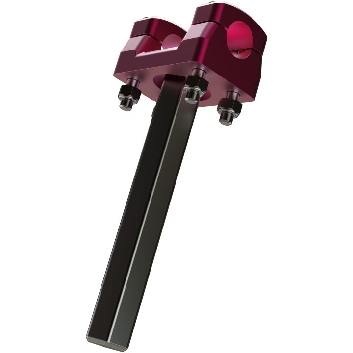 Styrförstärkning Rosa Aluminium RJWC POWERSPORTS Reservdel – bild 2