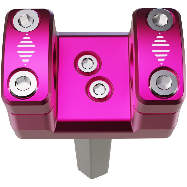 Styrförstärkning Rosa Aluminium RJWC POWERSPORTS Reservdel – bild 3