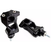 Styrhöjare 2D.GT Svart Aluminium GILLES TOOLING