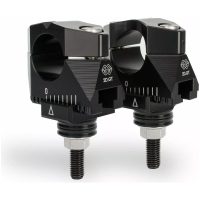 Styrhöjare 2D.GT Svart Aluminium GILLES TOOLING