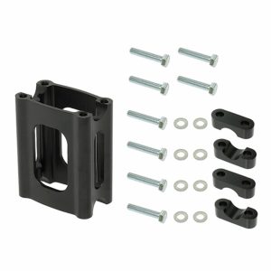 Styrhöjare 4" inkl styrklammer Sno-X