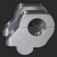 Styrhöjare Barback Anodiserad/silver ROX SPEED FX