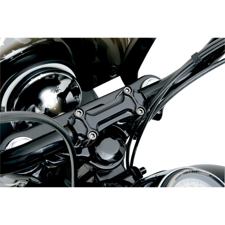 Styrhöjare Bone Bar Svart Blank TODDS CYCLE – bild 2