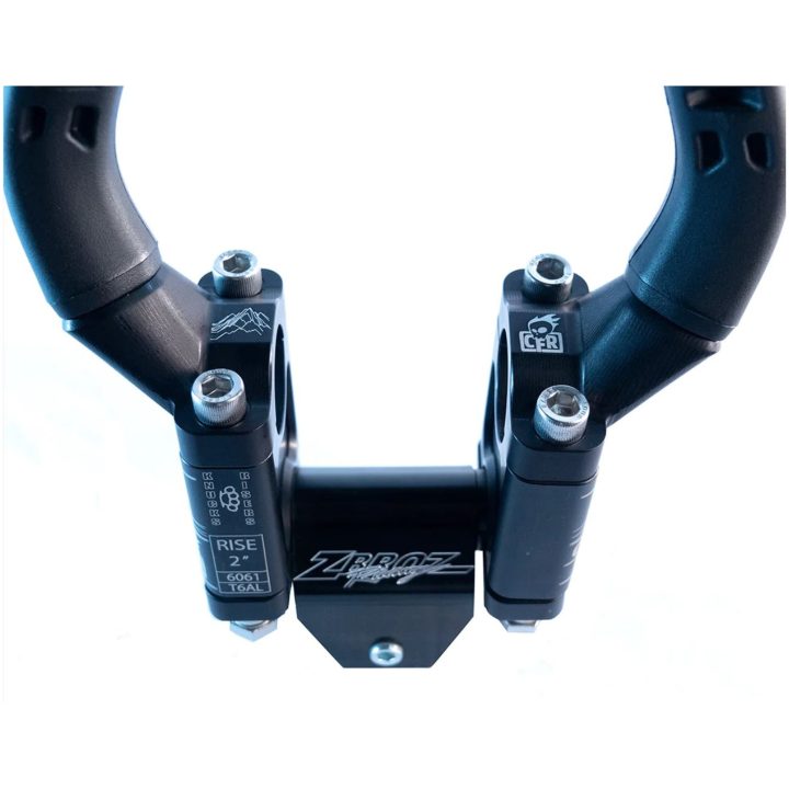 Styrhöjare Burkrem Adapter V1 Knucks Svart Cheetah Factory Racing – bild 2
