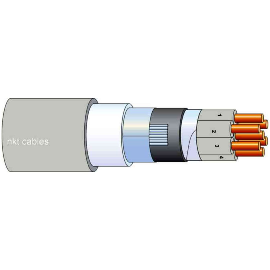 Styrkabel NKT EQLR 300/500V Dca, Nkt