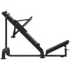 Styrkemaskin utan viktmagasin benpress - 45 leg black Impulse – miniatyr 2