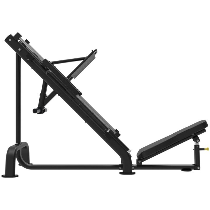Styrkemaskin utan viktmagasin benpress - 45 leg black Impulse – bild 2