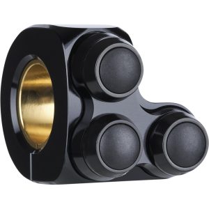 Styrknapp Basic 2-knappars Svart Aluminium MOTOGADGET