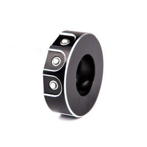 Styrknapp Mini Svart Rostfritt stål MOTOGADGET