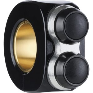 Styrknapp Mo. Switch Basic 2-knappars Aluminium Silver MOTOGADGET