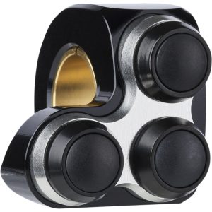 Styrknapp Mo. Switch Basic 2-knappars Aluminium Silver MOTOGADGET
