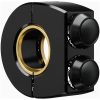Styrknapp mo. Switch Plain 2-knappars Svart Aluminium MOTOGADGET – miniatyr 1