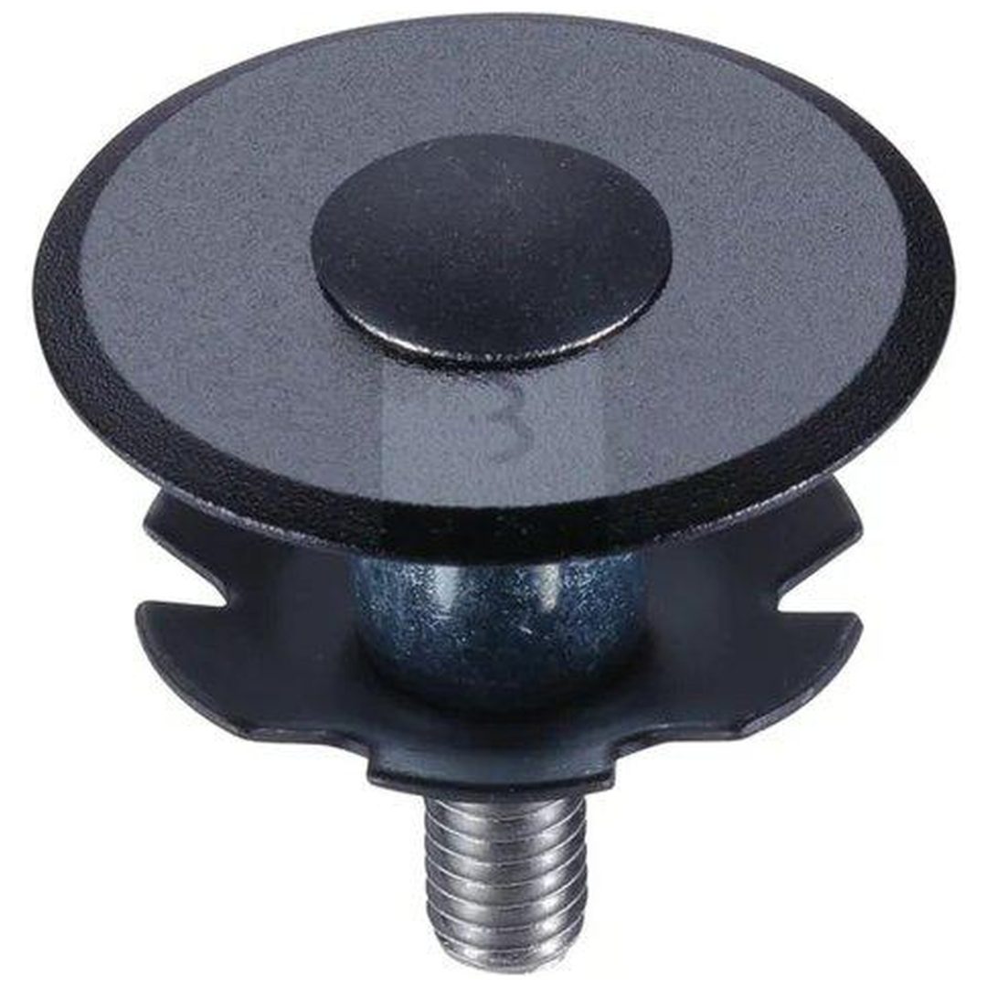 Styrlagerlock RoundHead Svart BBB