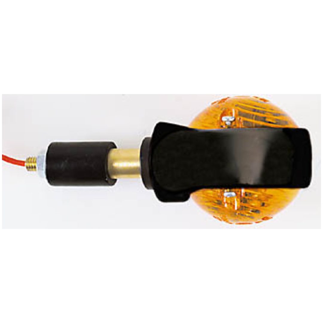 Styrlampa Ochsenauge Svart/Orange HIGHSIDER