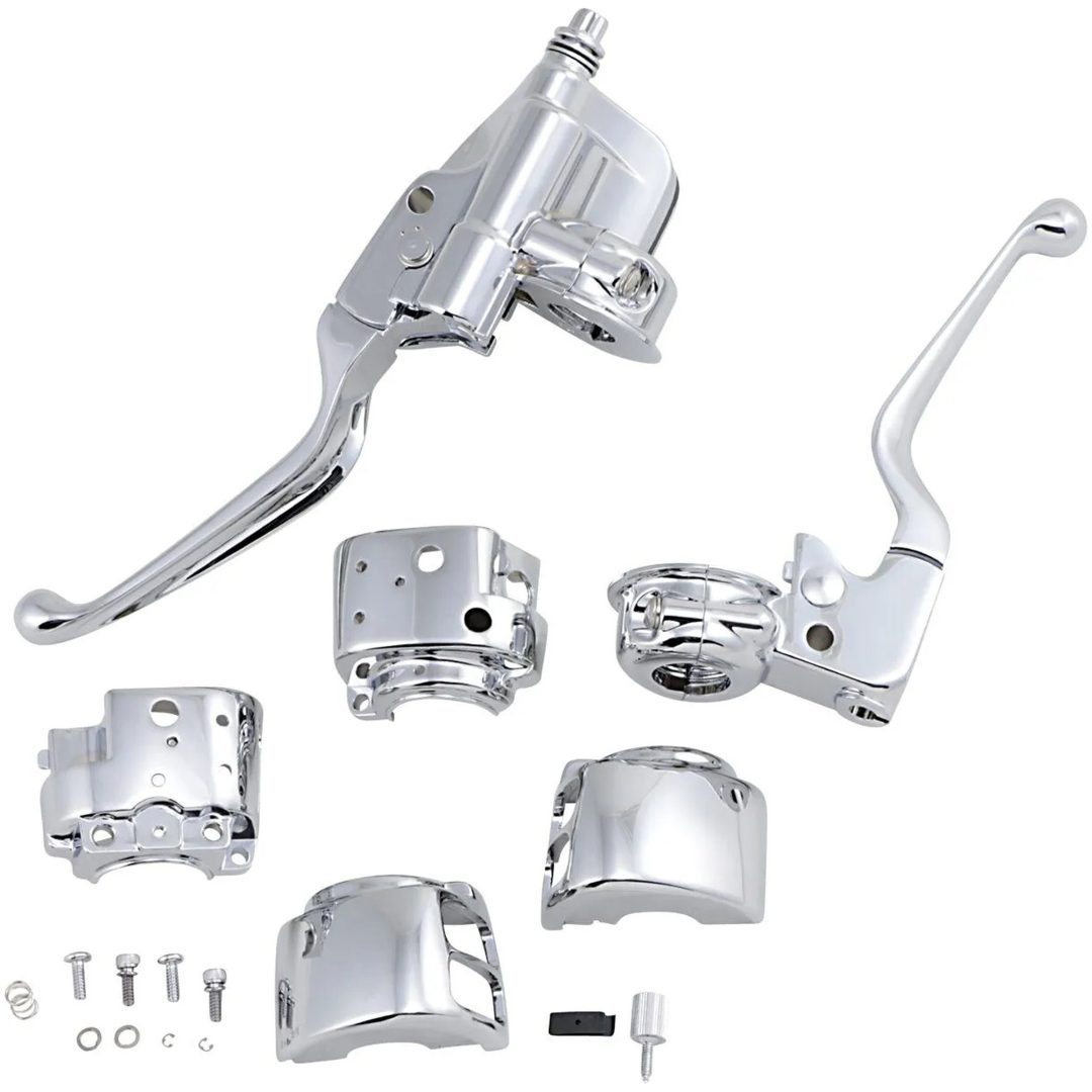 Styrreglagekit Mekanisk Koppling Krom DRAG SPECIALTIES – bild 3