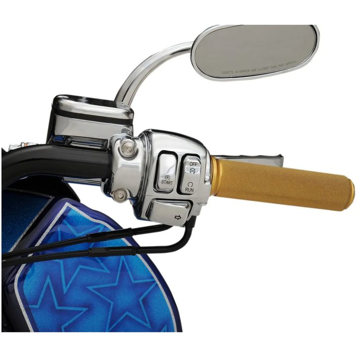 Styrreglagekit Mekanisk Koppling Krom DRAG SPECIALTIES – bild 8