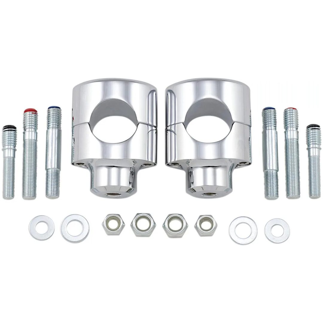 Styrriser Big Buffalo Krom/silver DRAG SPECIALTIES RISERS BIG BUF 1.5" CHR