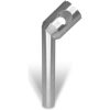 Styrriser Clubstyle Pullback Silver HEINZ BIKES Styrhöjare – miniatyr 3