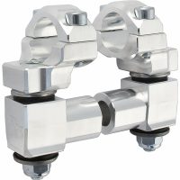 Styrriser Elite Anti-vibration 2" Pivoterande Silver/chrome ROX SPEED FX