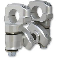 Styrriser Elite Anti-vibration 2" Pivoterande Silver/chrome ROX SPEED FX