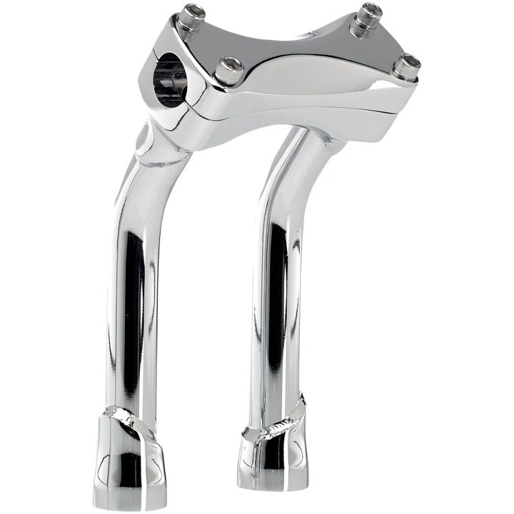Styrriser Murdock Silver/chrome Pullback BILTWELL Styrhöjare – bild 3
