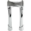 Styrriser Murdock Silver/chrome Pullback BILTWELL Styrhöjare – miniatyr 6