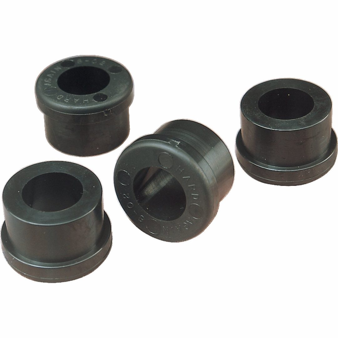 Styrriserbussning Polyuretan Svart DRAG SPECIALTIES 84-08FLH/T RISER BUSHINGS