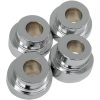 Styrriserbussningar 10° Krom Aluminium LA CHOPPERS ADAPTERS RSR ANGLE 10 CHR – miniatyr 2