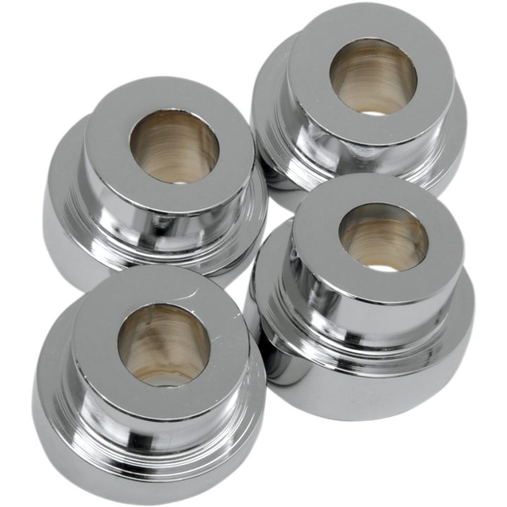 Styrriserbussningar 10° Krom Aluminium LA CHOPPERS ADAPTERS RSR ANGLE 10 CHR – bild 2