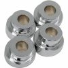 Styrriserbussningar 10° Krom Aluminium LA CHOPPERS ADAPTERS RSR ANGLE 10 CHR – miniatyr 1
