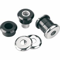 Styrriserbussningar Polyuretan/svart/chrome ARLEN NESS