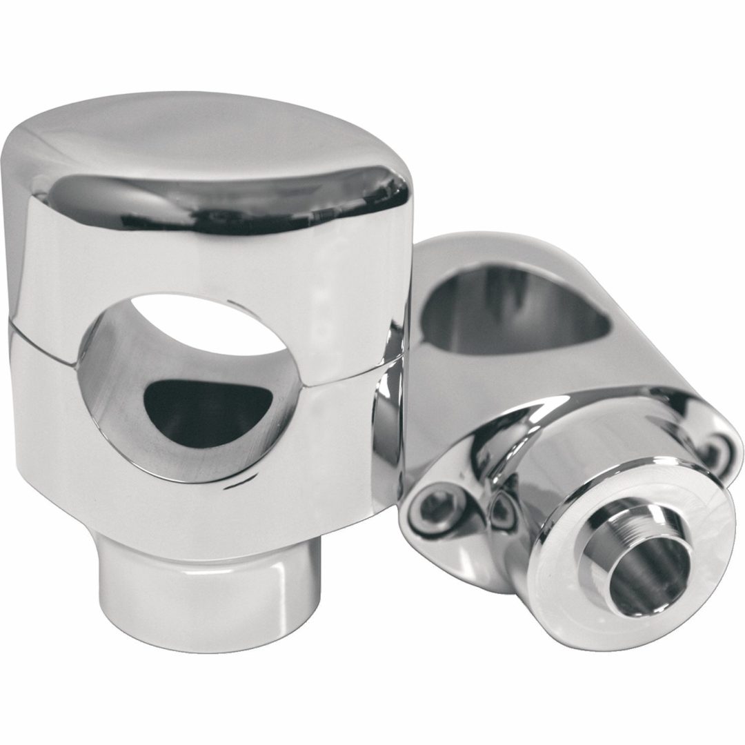 Styrriserkit Springer Krom/silver LA CHOPPERS RISERS HEFTY FOR SPRINGER