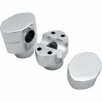 Styrriserkit Springer Rigid Krom/silver LA CHOPPERS