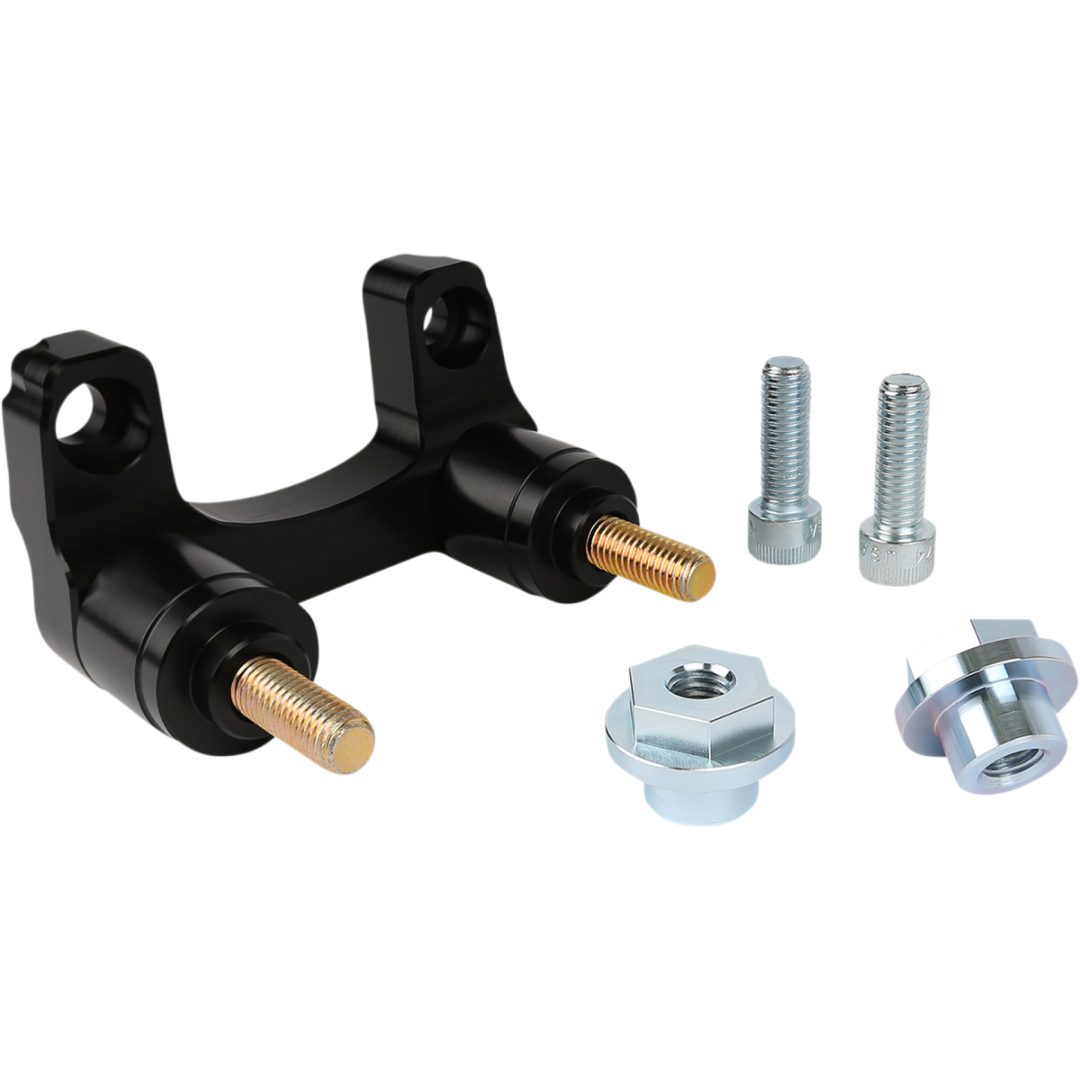 Styrrisersadapterkit Road Glide Svart THRASHIN SUPPLY CO. Adapter – bild 2