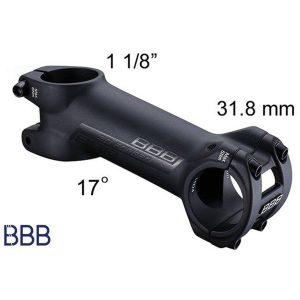 Styrstam DownForce 17 grader BBB