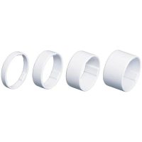 Styrstamspacer LightSpace Aluminium Vit BBB