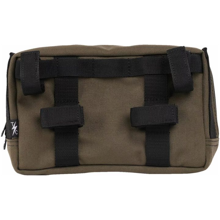 Styrväska Handlebar Bag Plus Grön Orange THRASHIN SUPPLY CO. – bild 4