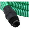 Sugslang med kopplingar mässing grön 1" PVC vidaXL 7 m – miniatyr 5