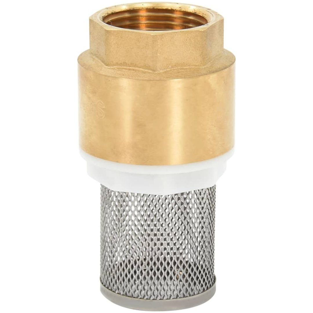 Sugslang med kopplingar mässing grön 1,1" PVC vidaXL 3 m – bild 6