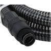 Sugslang med kopplingar mässing svart 1" PVC vidaXL 7 m – miniatyr 7