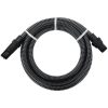 Sugslang med kopplingar mässing svart 1" PVC vidaXL 7 m – miniatyr 1