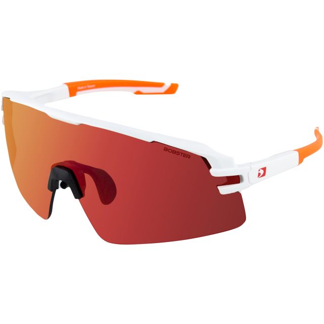 Solglasögon Flash Matt/Vit/Orange BOBSTER